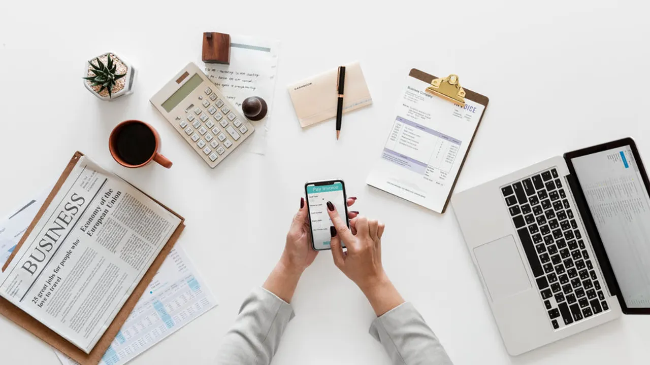 Getting business finances in order.