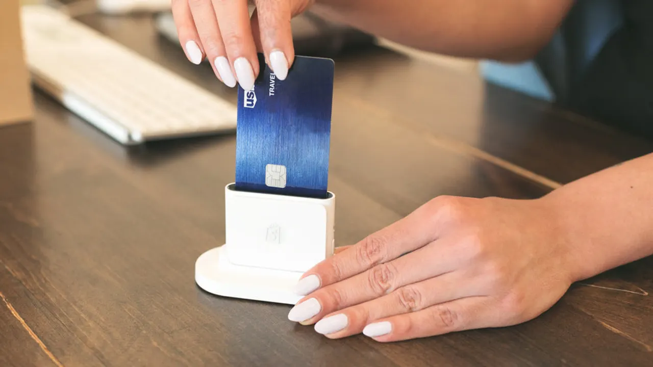 Pos card reader.
